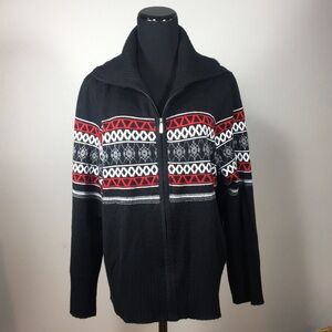 Josephine Chaus Women XL‎ Cardigan ZipUp Sweater